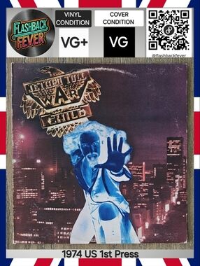 JETHRO TULL•War Child•1974 US (#CHR 1067) Santa Maria, 1st Press